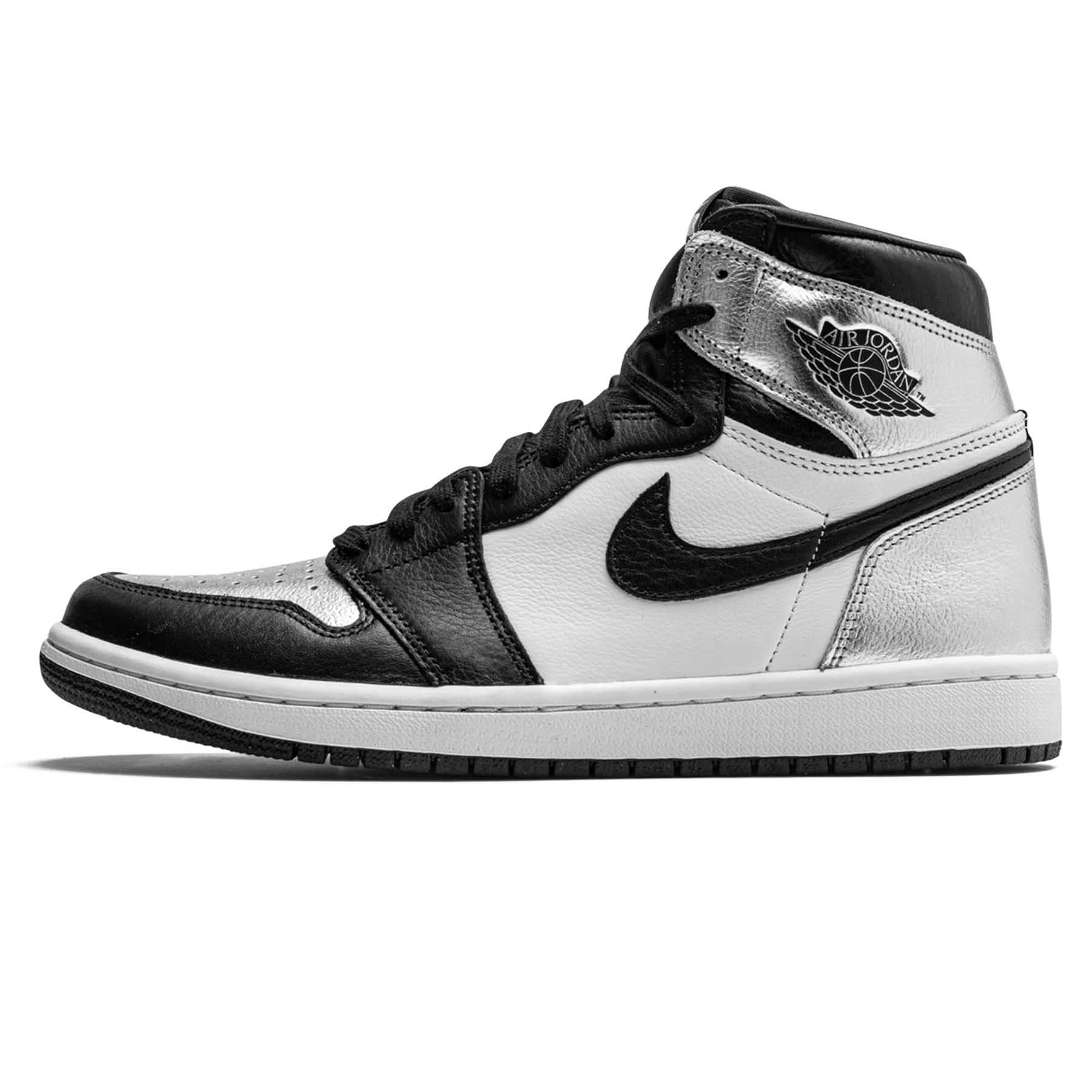 air jordan women's 1 high og wmns silver toe stores