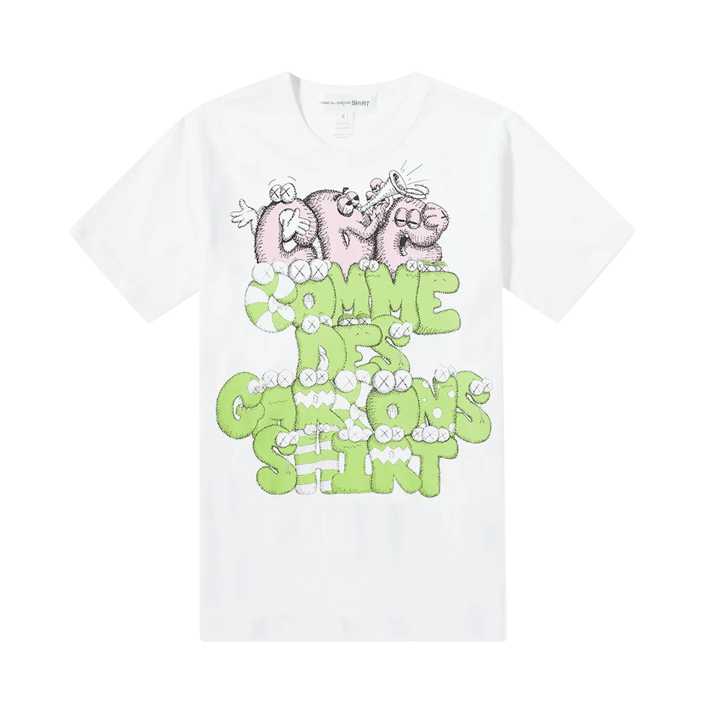 Comme des Garçons SHIRT x KAWS Print T-Shirt 'White' – Kick Game