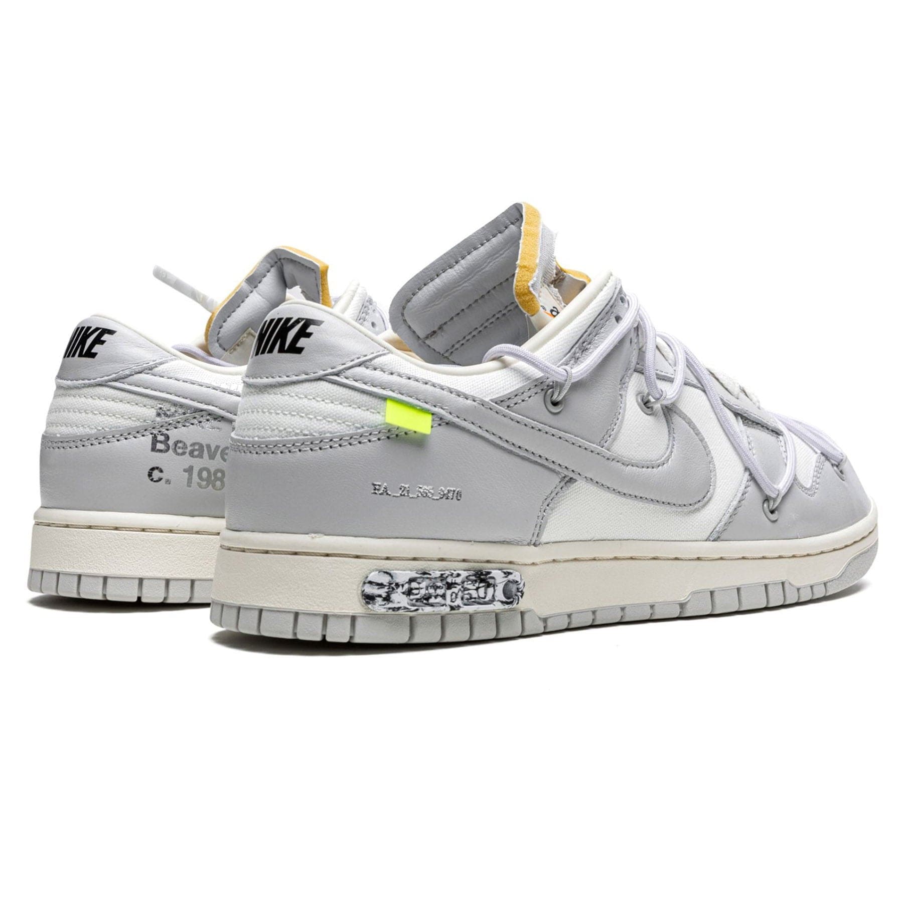 OFF-WHITE × NIKE DUNK LOW 1 OF 50 49-