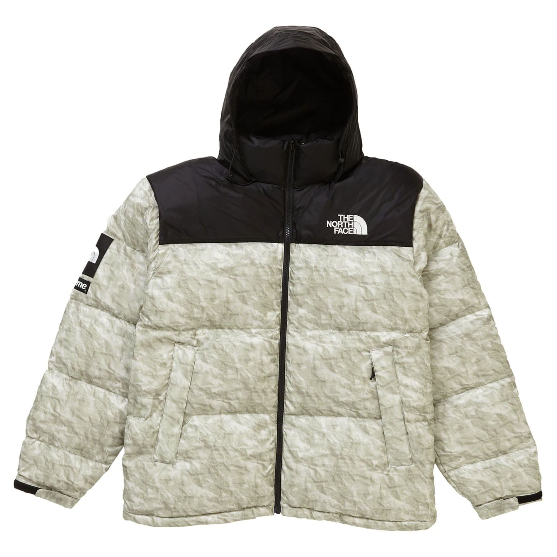 Supreme The North Face Paper Print Nuptse Jacket – Kick Game