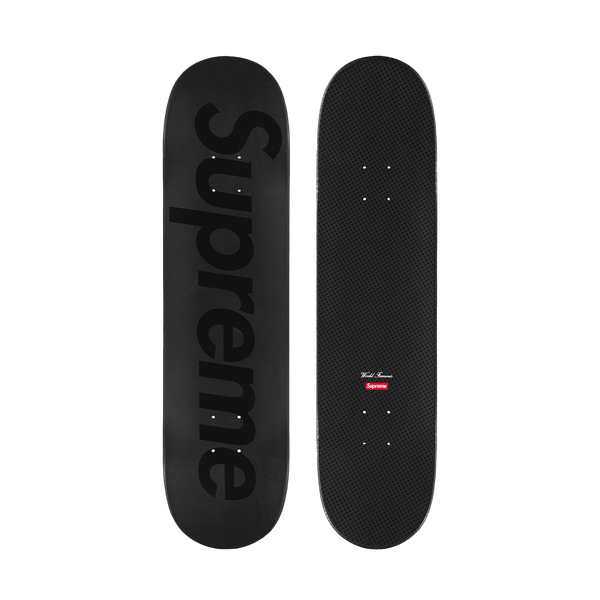 Supreme SS23 White, Black, & Red Tonal Box Logo Skateboard Deck Set