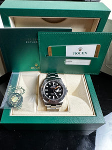 2022 Rolex Submariner 126610LV Starbucks Box, Card & Hangtag