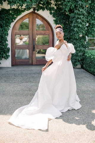 vestido de novia estilo cabaña