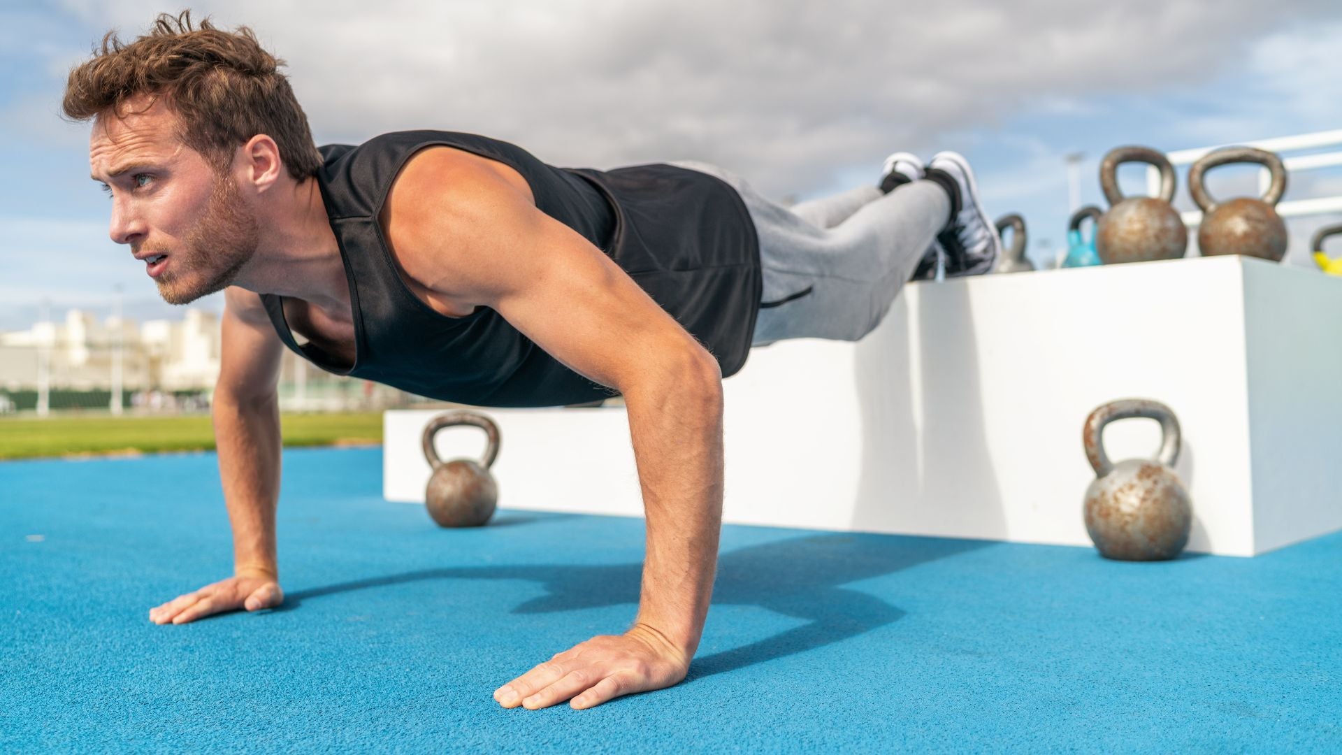 Decline push-up