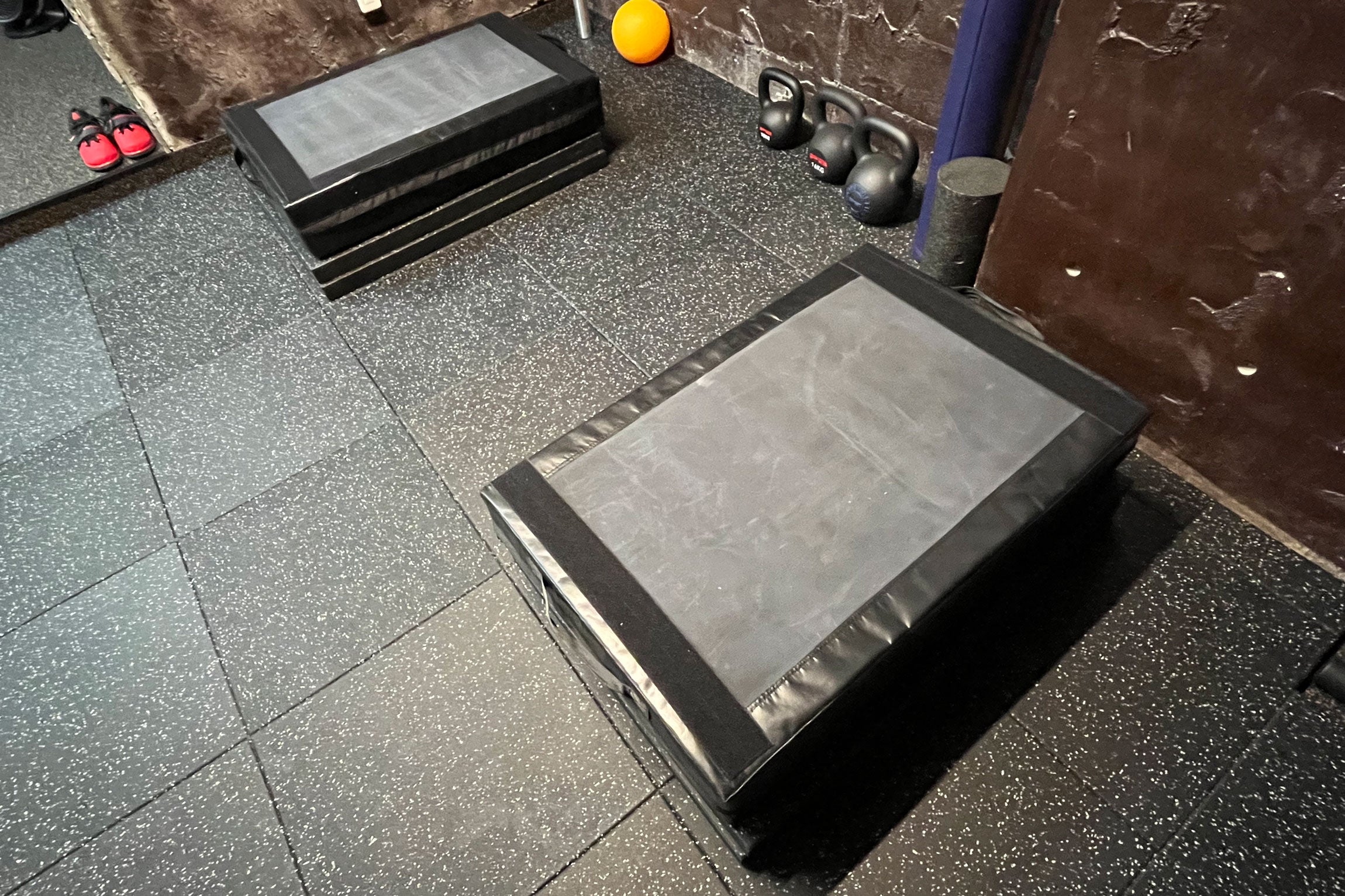 GYMMAT rubber flooring tile introduction case # 1-03