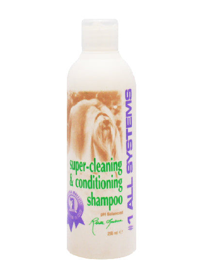#1 All Systems Super Reinigungs- und Conditioner Hundeshampoo 250 ml