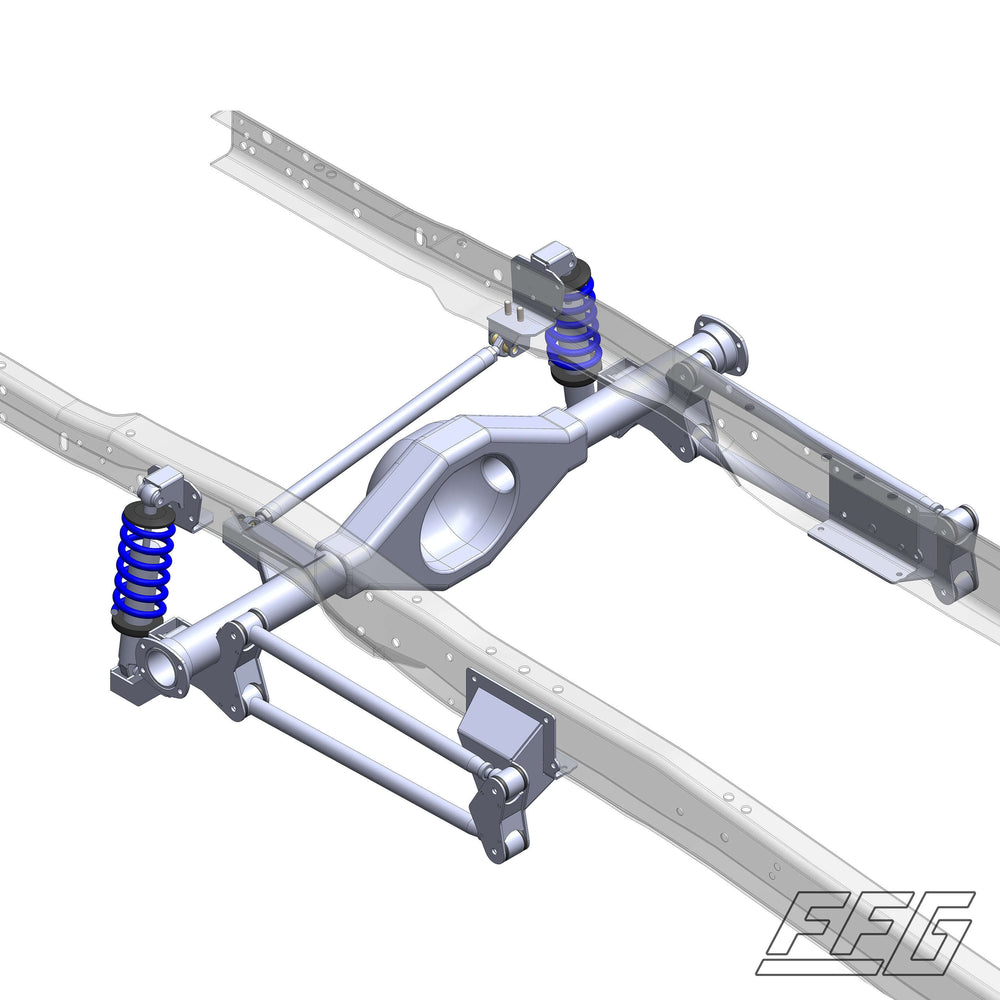 FFG x PBFab 1992-96 Ford F150 4-Link Kit