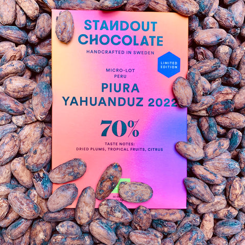 Limited Edition Standout chocolate, des bijoux qui feront le bonheur des papilles. A droite le Kerta Semaya Samaniya et à gauche le Piura Yahuanduz.