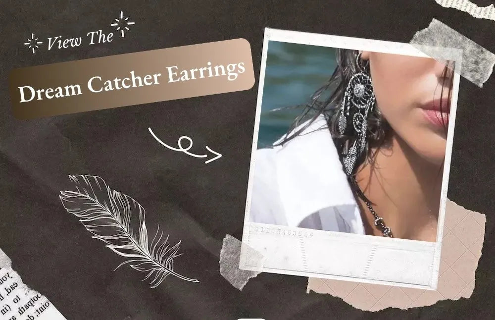 dream catcher earrings