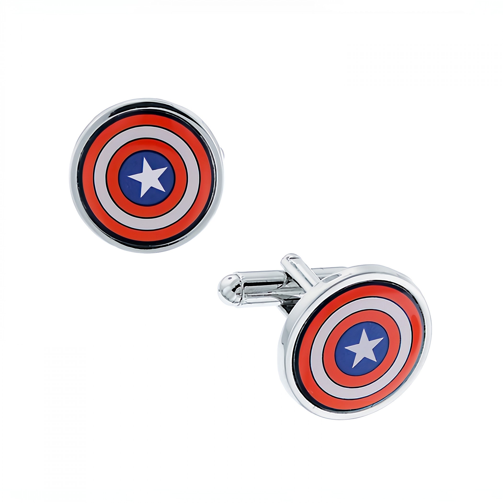 Marvel Captain America Shield Symbol ID Card Holder Lanyard