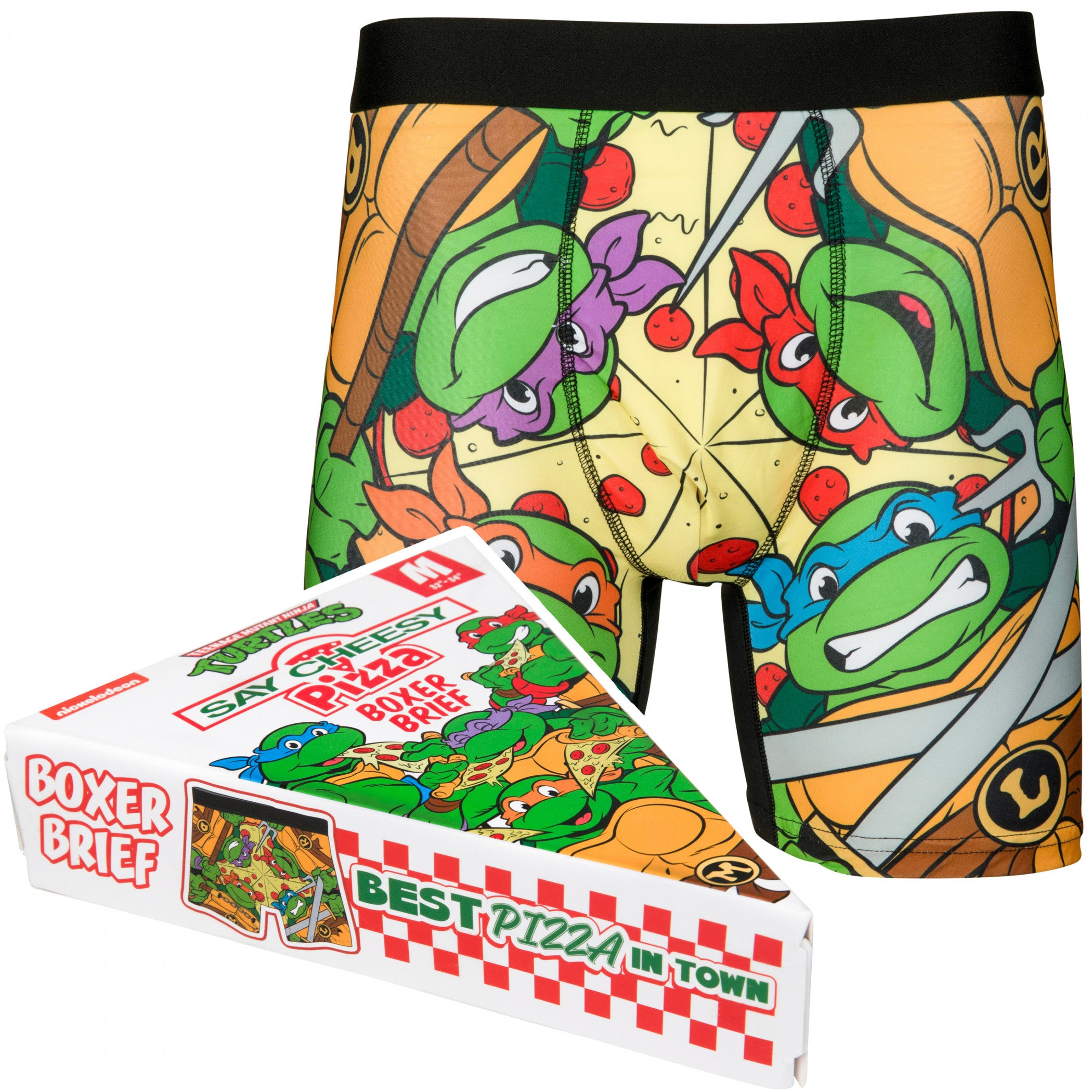 Crazy Boxers Teenage Mutant Ninja Turtles Characters Boxer Briefs XXLarge  (44-46) Purple at  Men's Clothing store