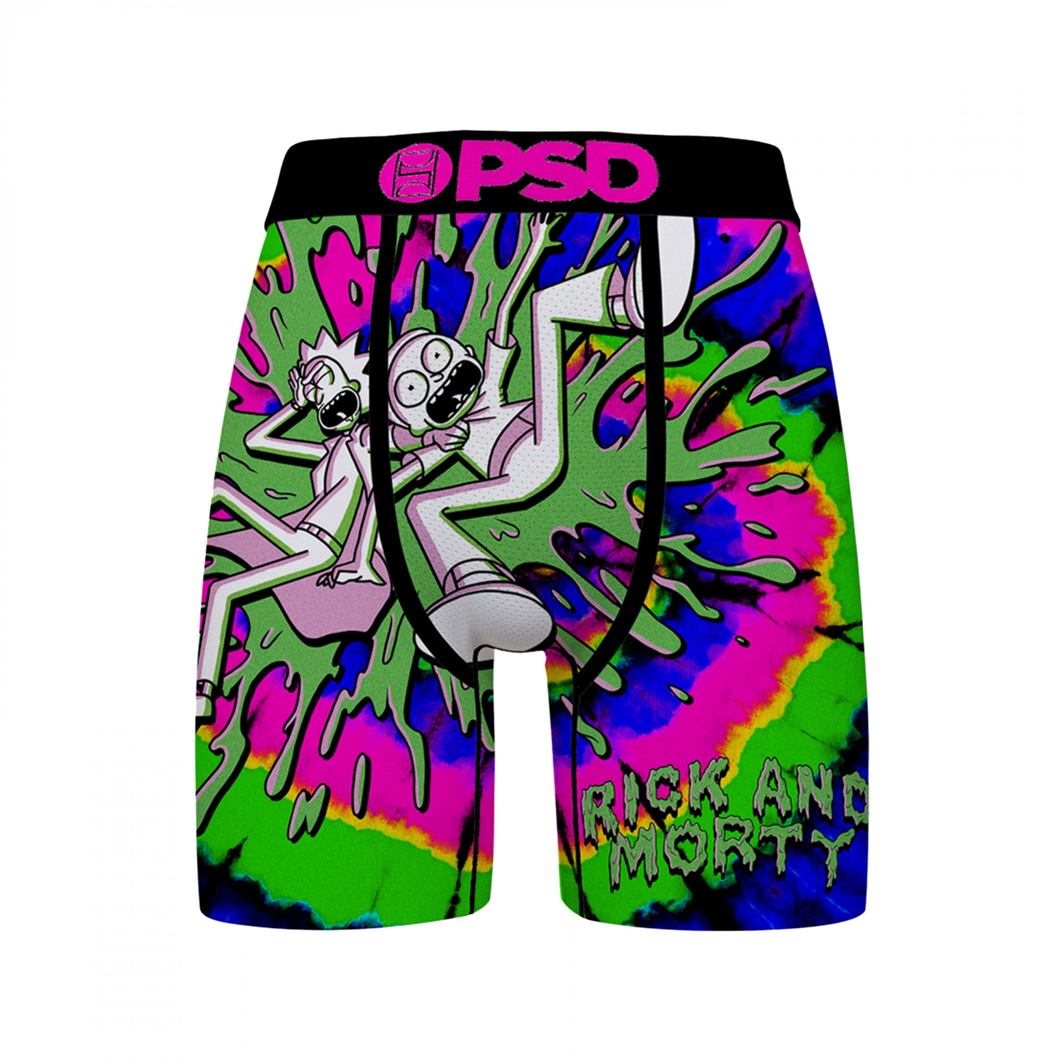 Rick And Morty Pastel Warp PSD Boxer Briefs