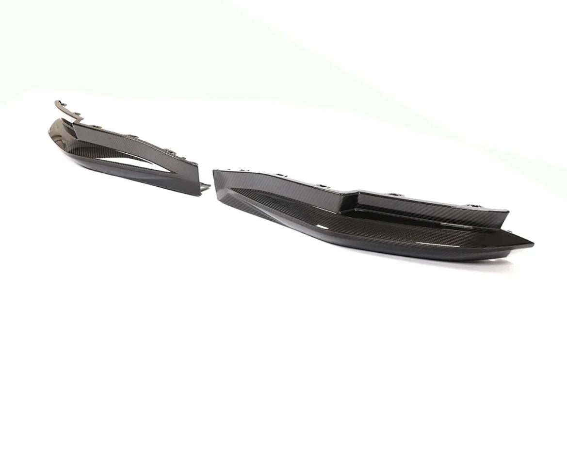 BMW G8X OEM Style Carbon Fiber Rear Bumper Splitters - G80 / G82 / G83
