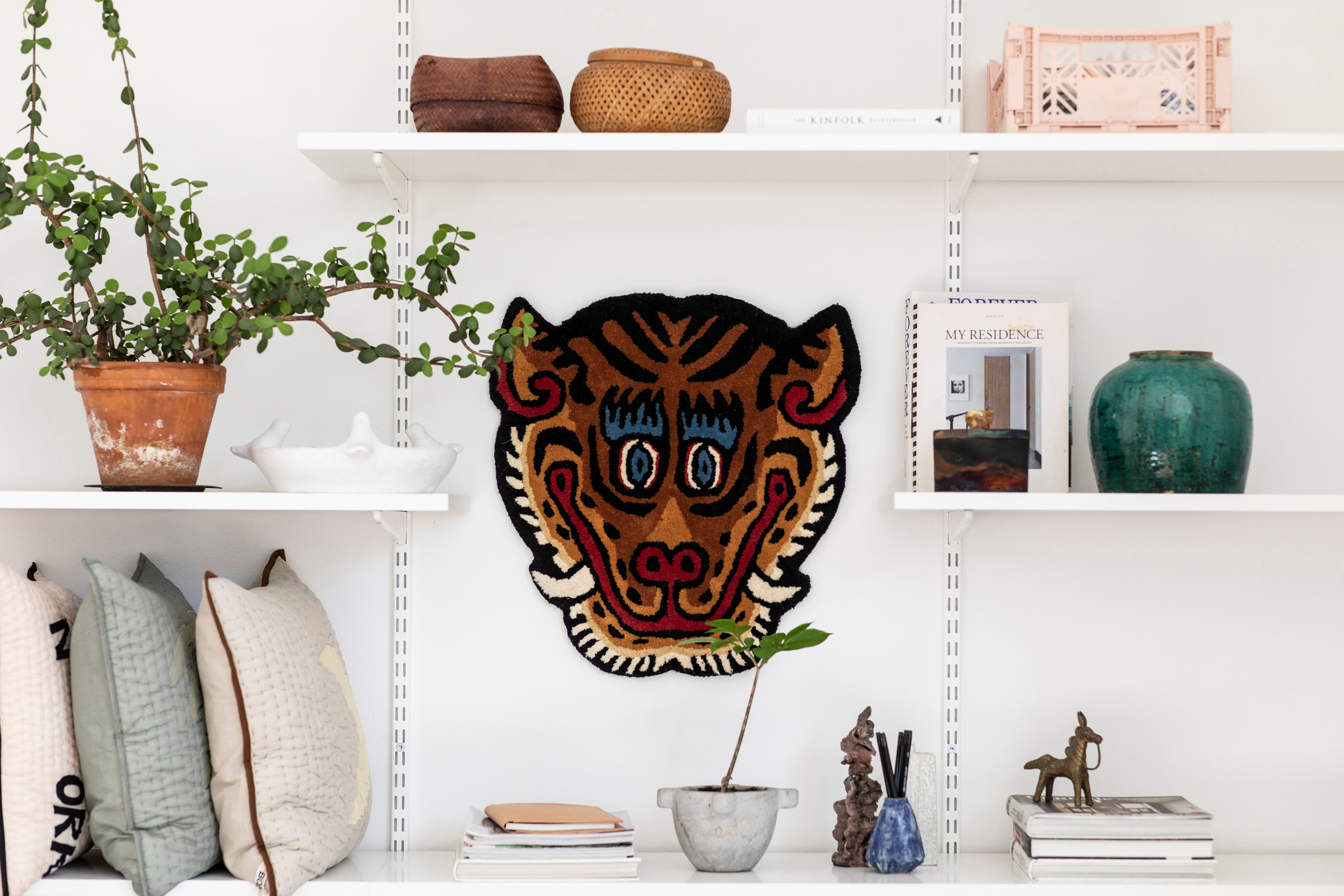 Bongusta, Product image, Tiger Face Rug, 5 of 5}