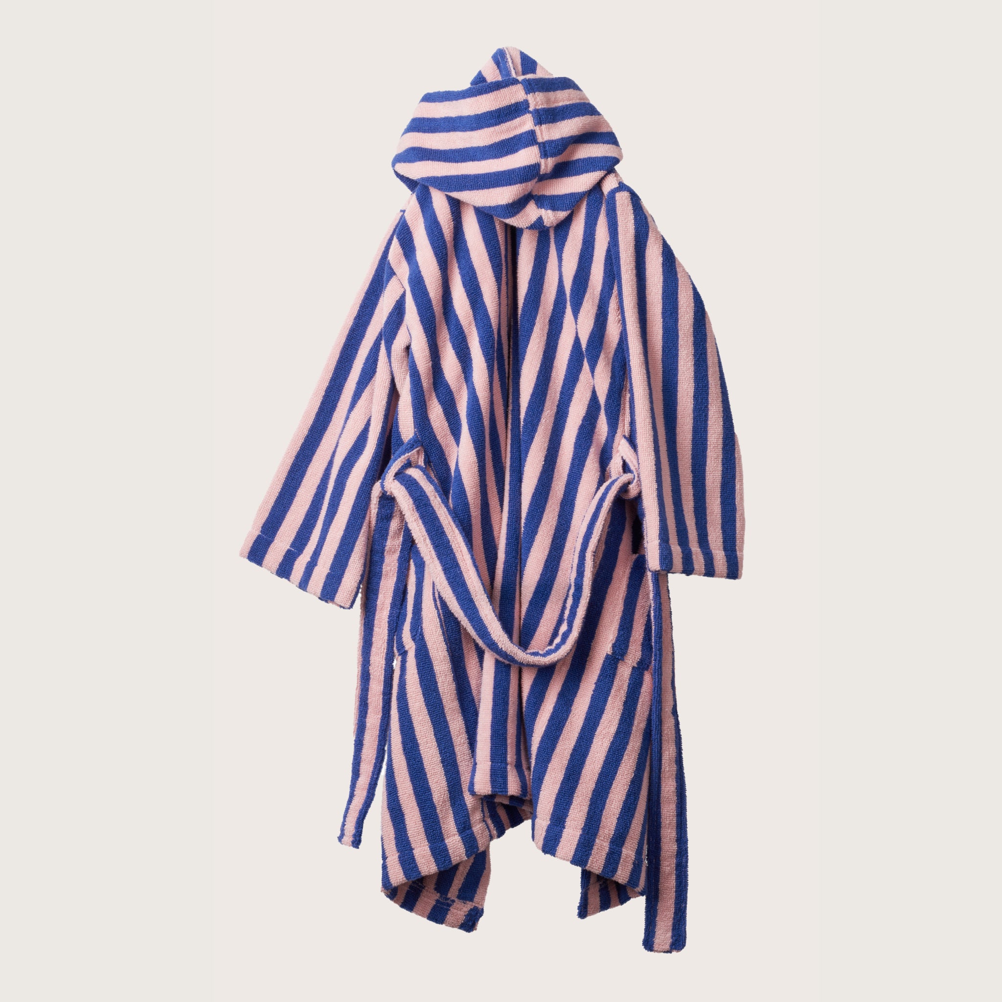 Bongusta, Product image, Naram Kids Bathrobe, dazzling blue & rose, 2 of 2}