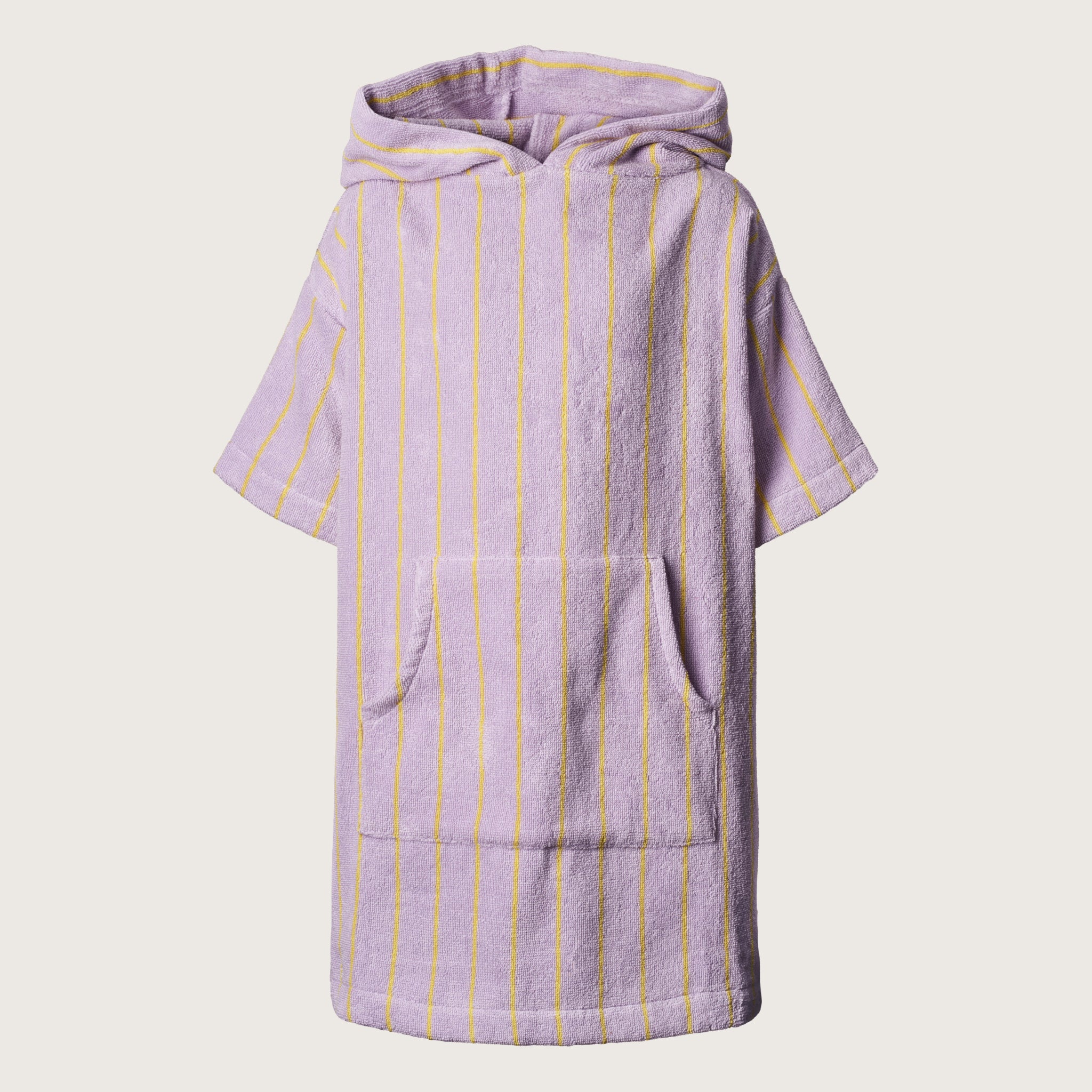 Naram Børne Poncho, lilac & neon yellow product image