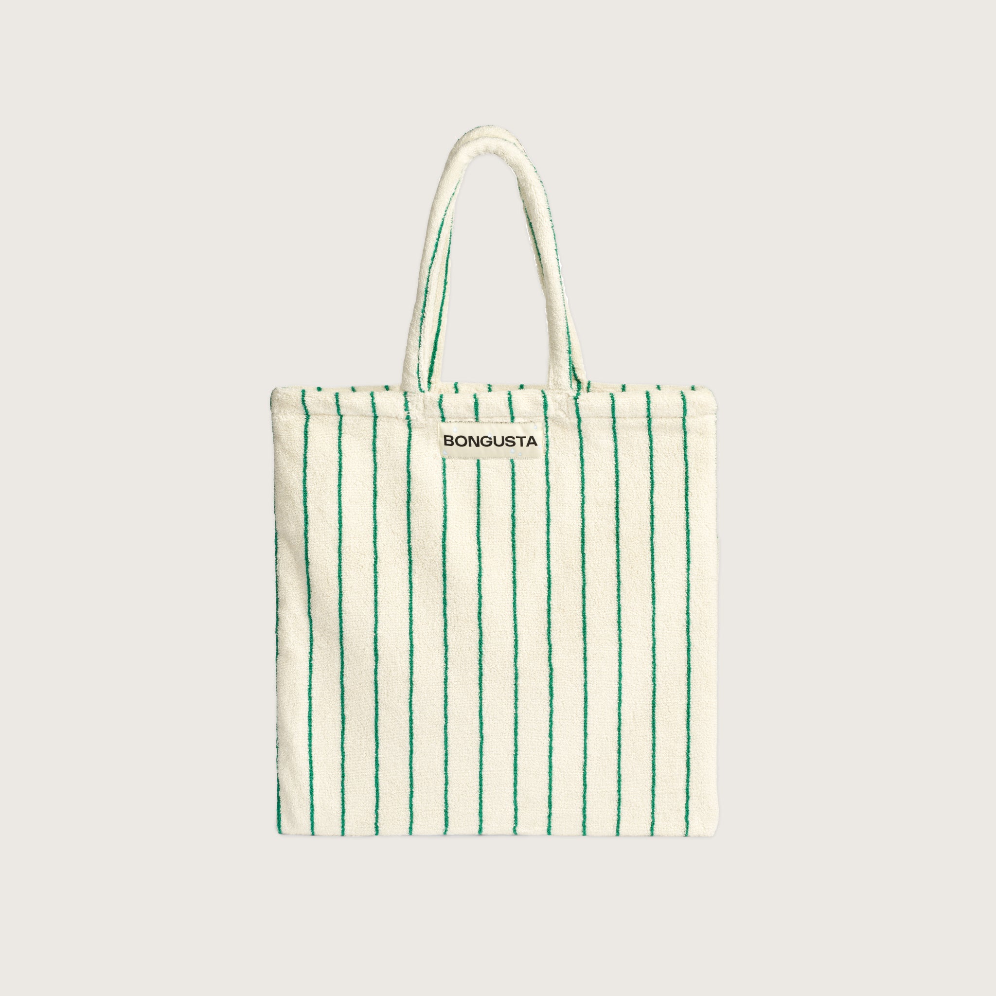 Bongusta, Product image, Naram Totebag, pure white & grass, 3 of 3}