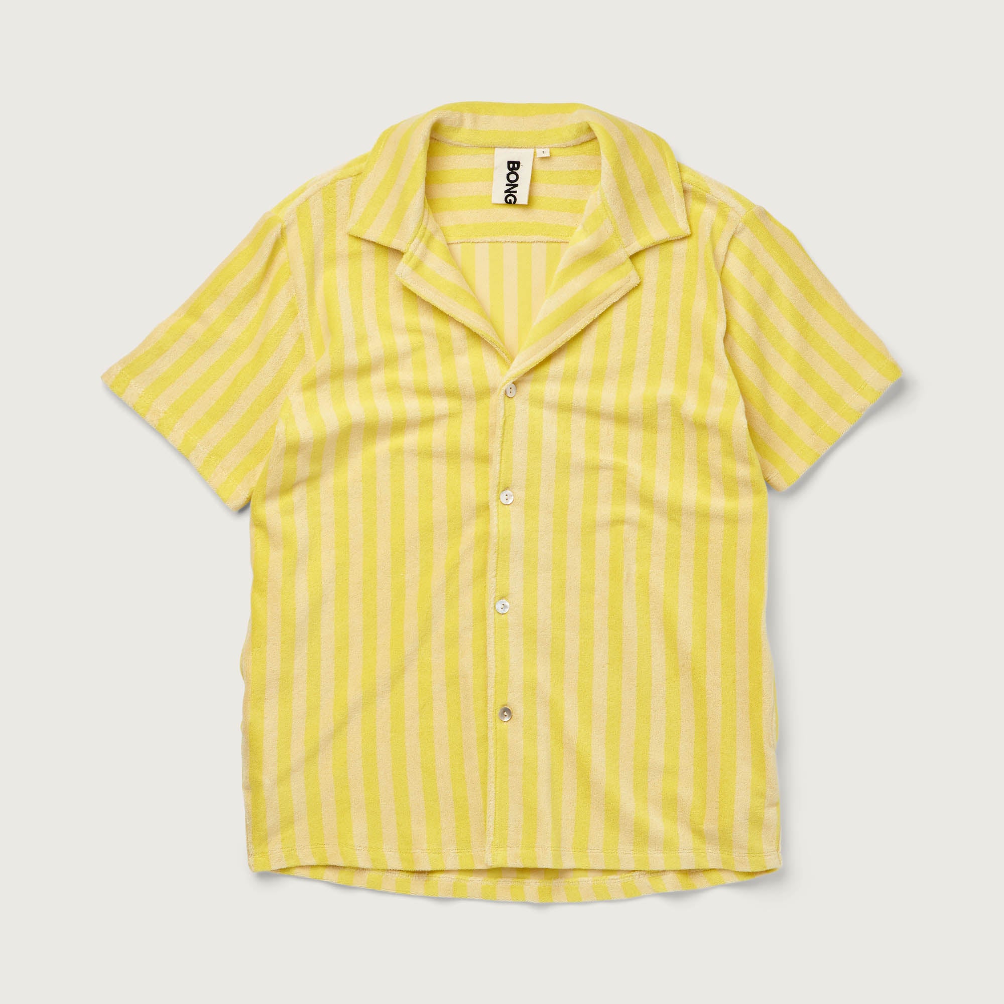 Bongusta, Product image, Naram Shirt, pristine & neon yellow, 5 of 5}