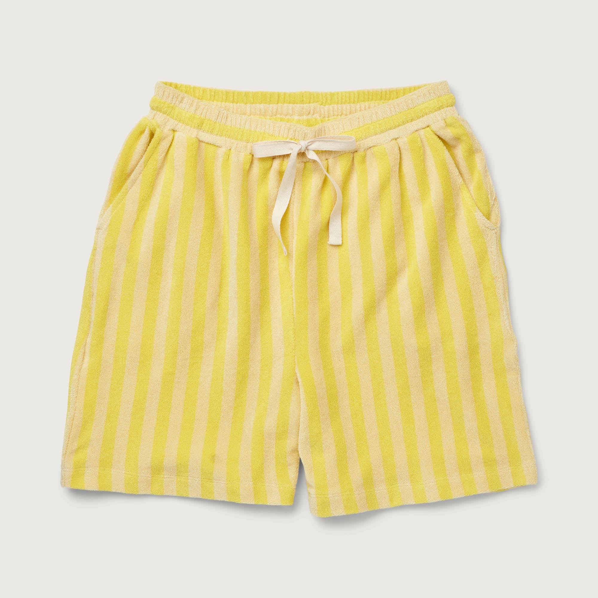 Bongusta, Product image, Naram Shorts, pristine & neon yellow, 3 of 3}