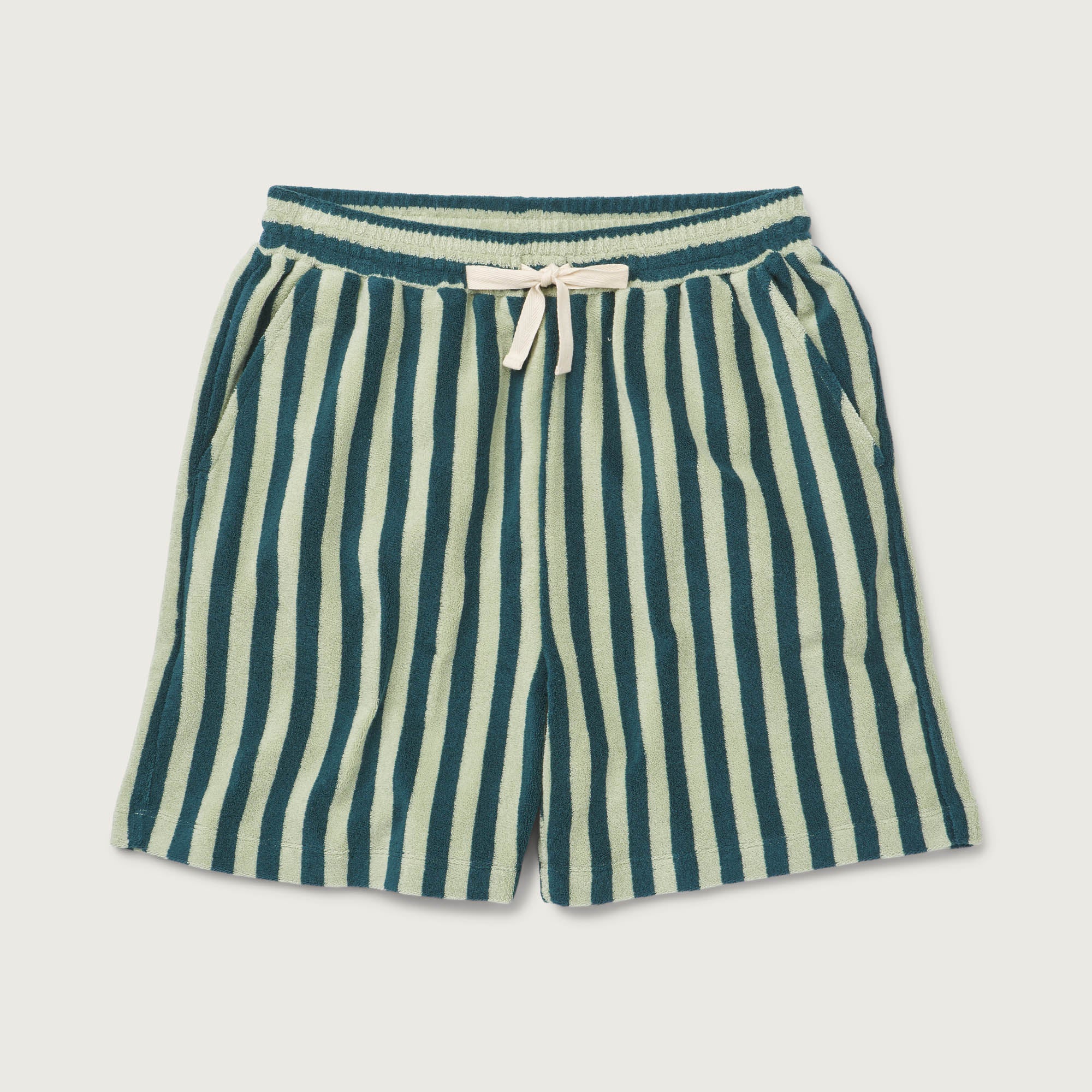 Bongusta, Product image, Naram Shorts, sea foam & deep teal, 3 of 3}