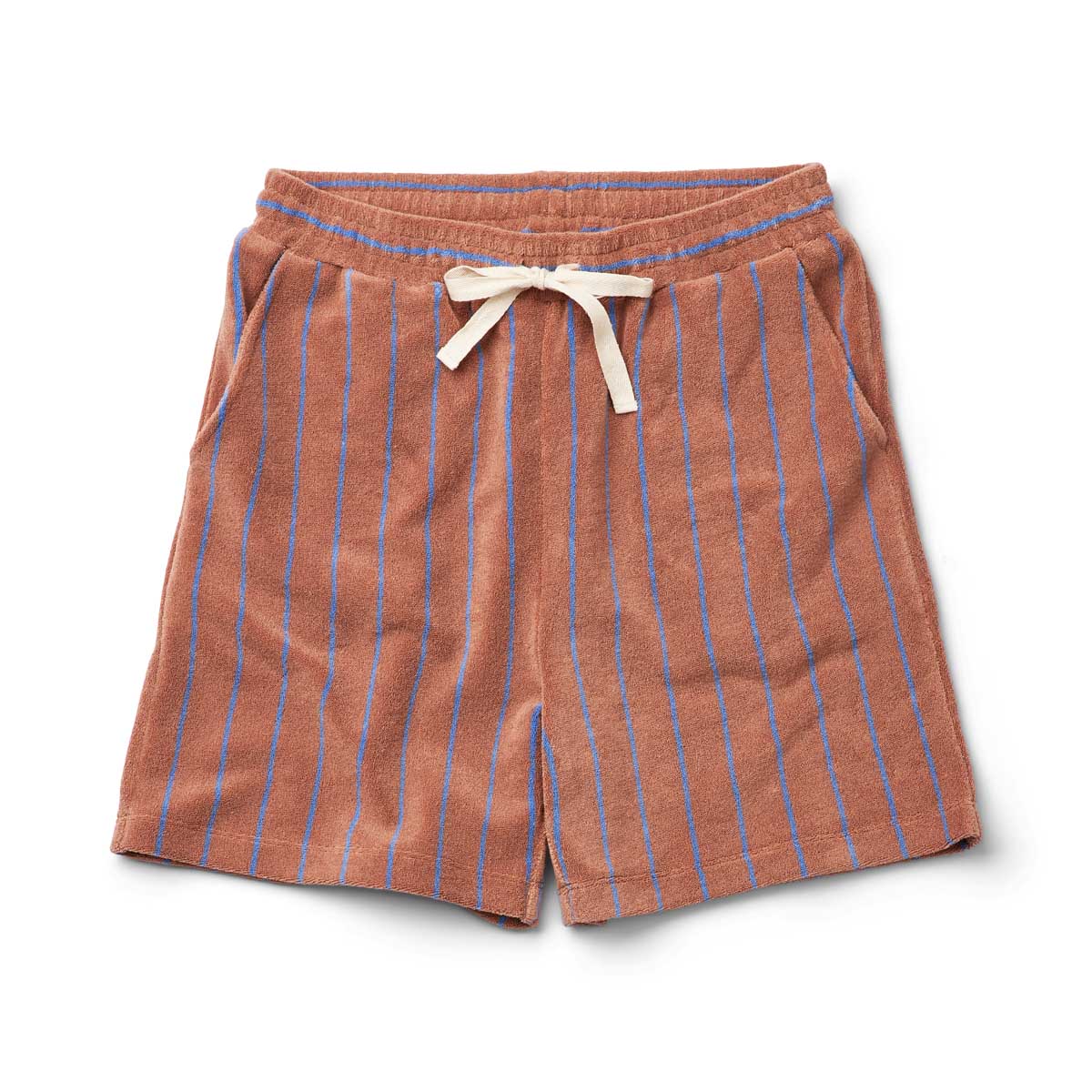 Bongusta, Product image, Naram Shorts, camel & ultramarine blue, 3 of 6}