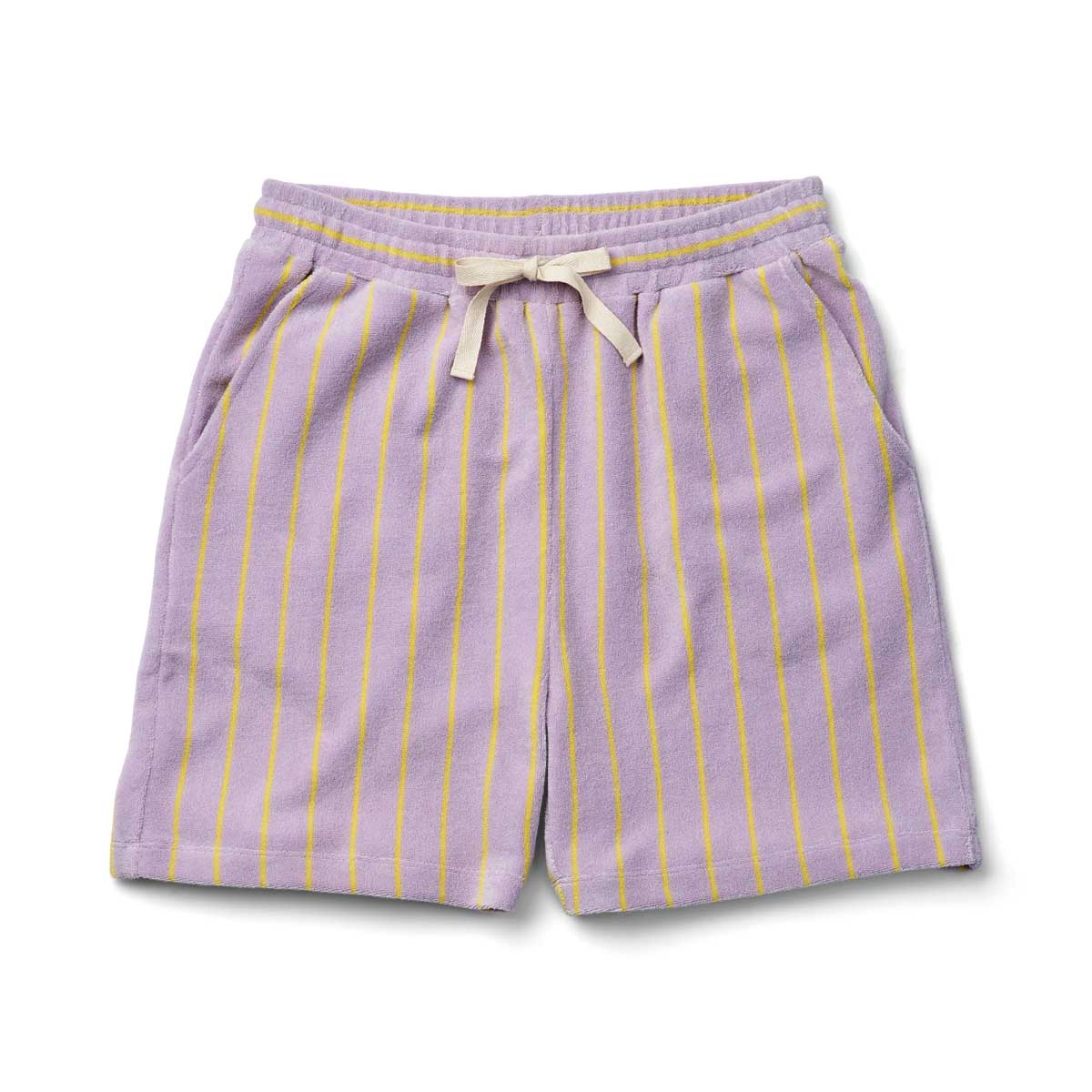 Bongusta, Product image, Naram Shorts, lilac & neon yellow, 8 of 8}