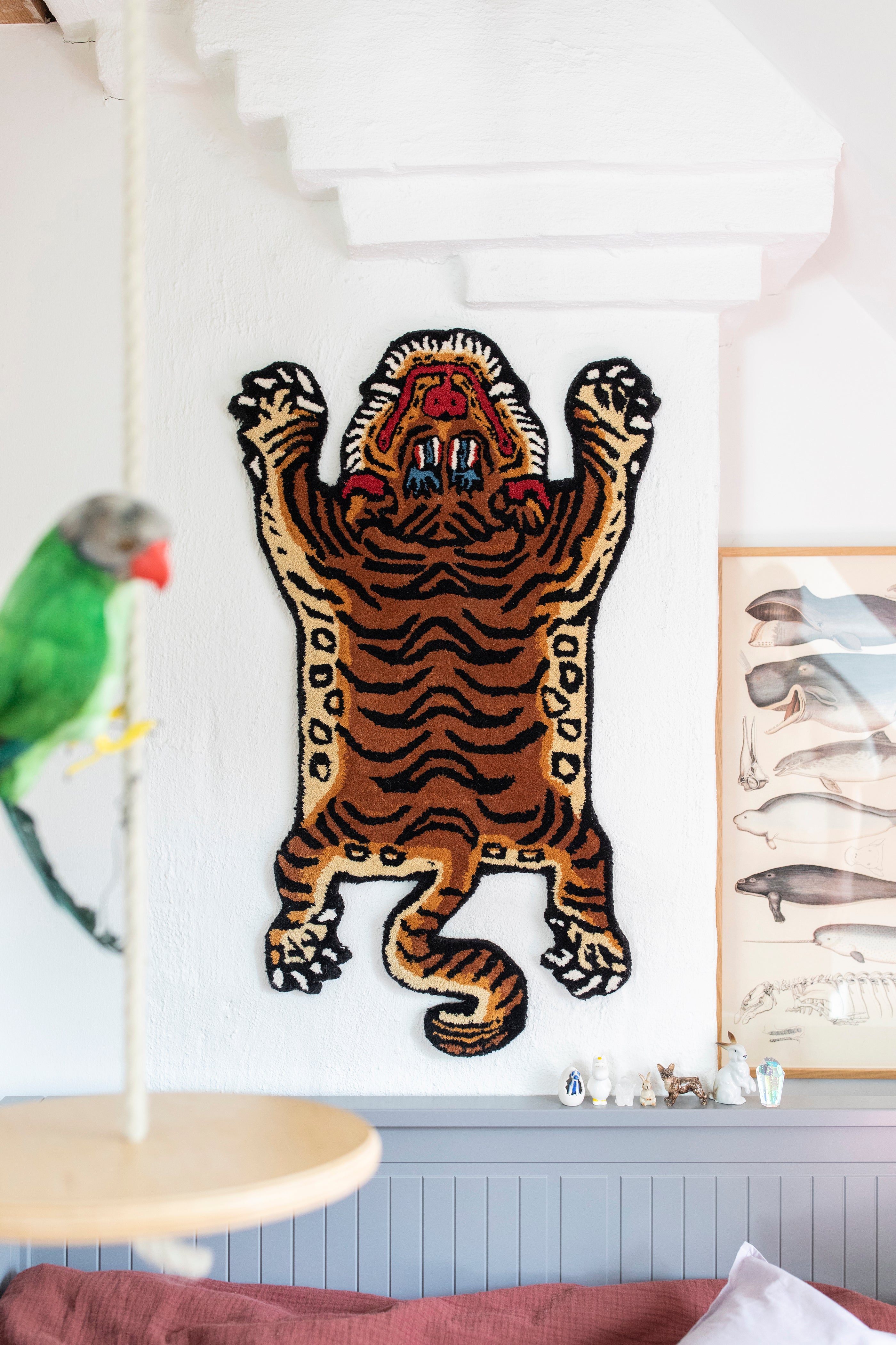 Bongusta, Product image, Tiger Rug Small, 1 of 6}