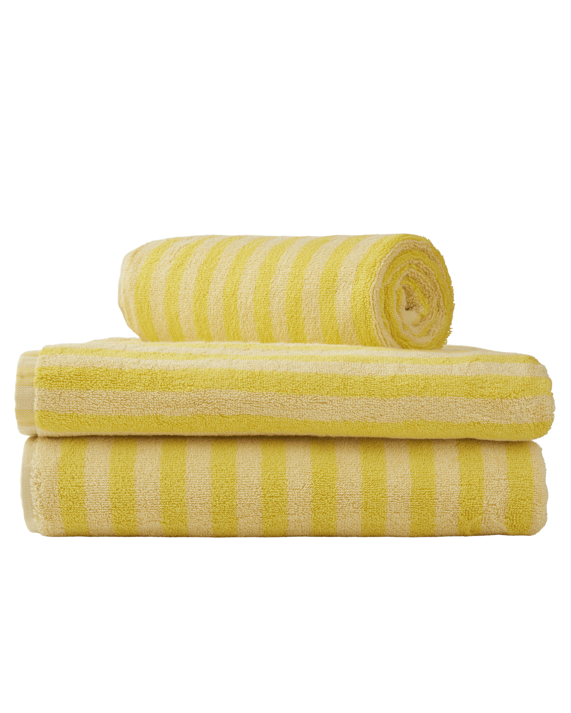 – pristine Naram yellow neon Towels, Bongusta &