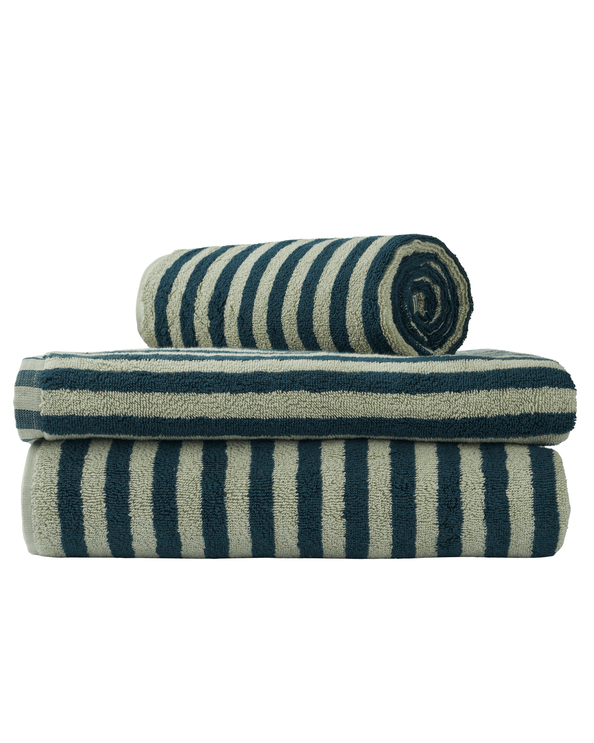 Bongusta, Product image, Naram håndklæder, seafoam & deep teal, 5 of 5}