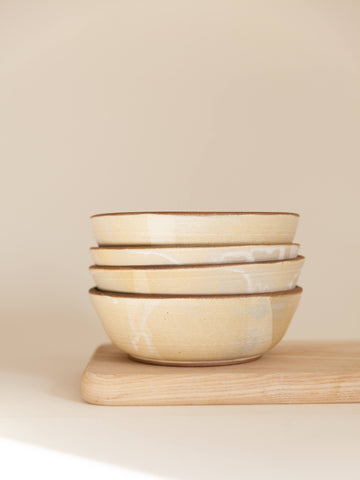 handmade ceramic pasta bowls