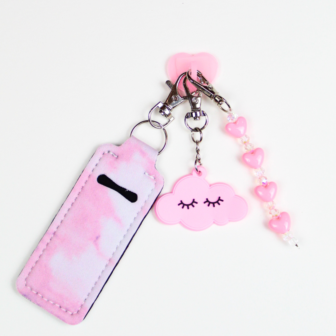 CharCharms Water Bottle Accessories -Pink Bottle Bundle