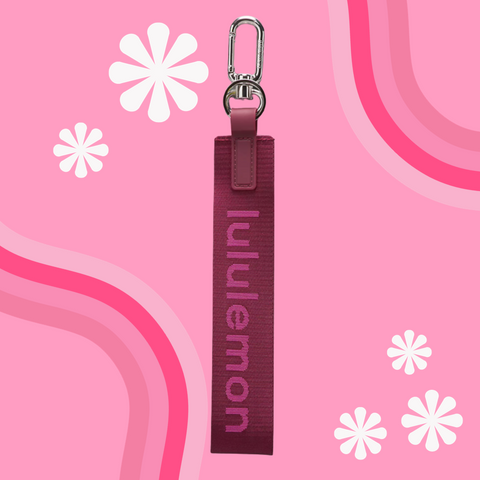 Lululemon Keychain, Pink Gifts For Your Best Friend