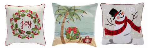 christmas festive pillows