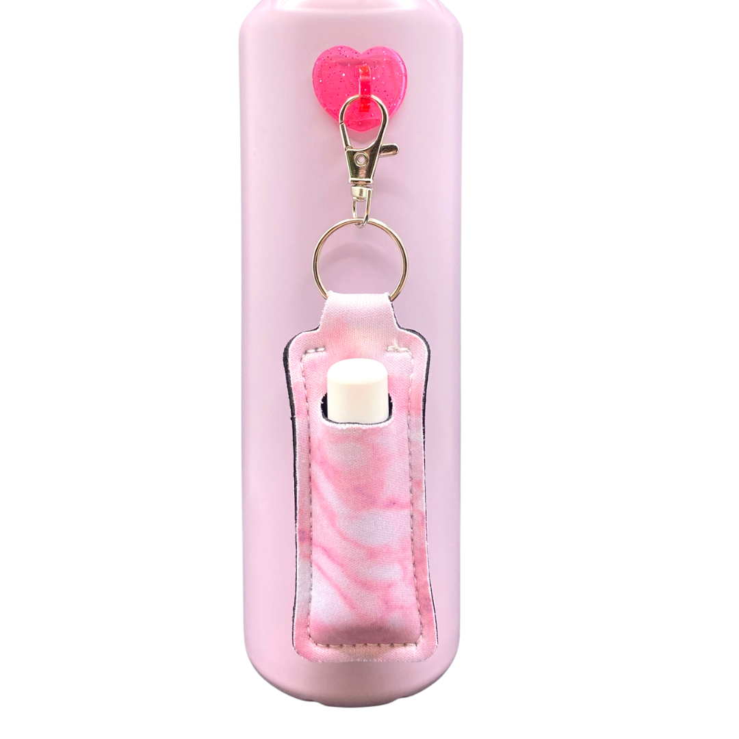 CharCharms Water Bottle Sticker Stick-On Hook, Water Bottle Hook, Water  Bottle Stickers (Pink Heart, 2)