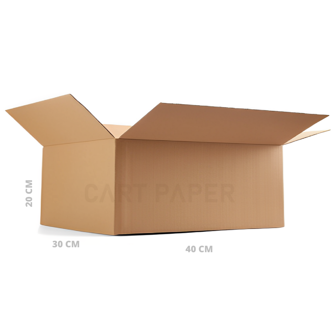 Caja de Cartón Autoarmable 【30 x 20 x 8 cm】