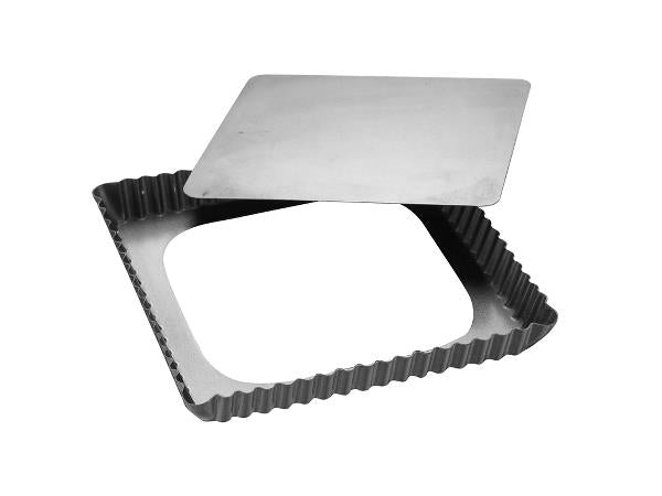 Patisse Silvertop Tærteform kvadrat 21 x 21 x 8 cm Sølv