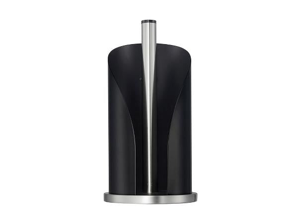 Wesco Toiletrulleholder/køkkenrulleholder Dia 15,5 x 30 cm Mat sort