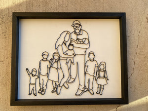 Family Portrait - The Wild Blooms & Co