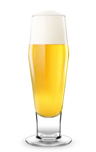pilsner beer tasting glass