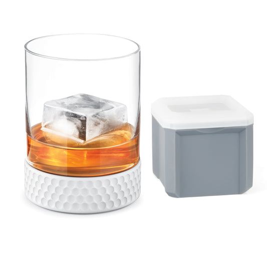 Final Touch Silicone Ice Molds- Set Of 3 Stackable Single 1.75 Inch Cubes