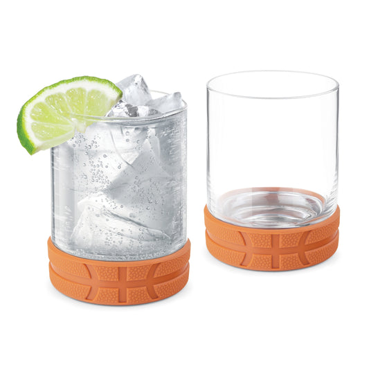 Handmade Wood Barrel Cocktail Tumblers - 12 oz - Set of 2