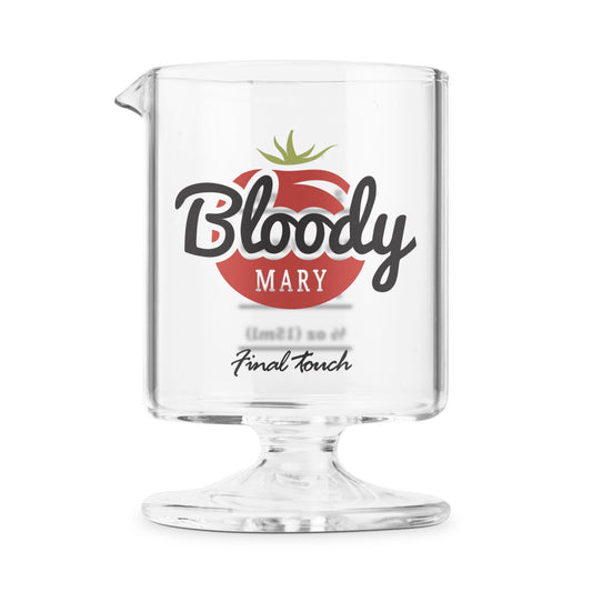 Final Touch Bloody Mary Mason Jar Mugs/Glasses, Set of 2-20 oz (600 ml)  (GG5205)