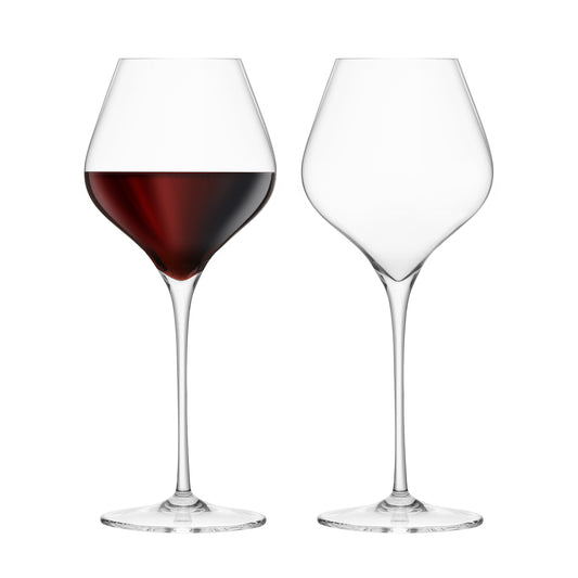 Keltum Lead-Free Crystal White Wine Glasses, Set of 2