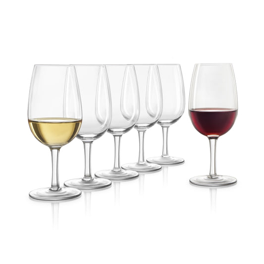 True Douro Port Sippers, Glass with Straw Sipper Feature, Stemless Wine  Glass, Set of 4, 3 oz Capacity, Clear