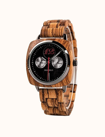 Montre Iconique en Bois