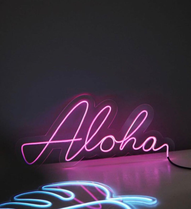 aloha neon light