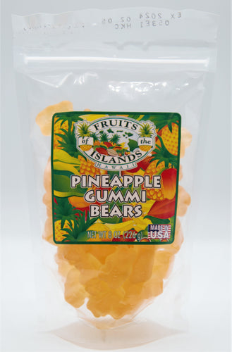 3D Pineapple Gummi Bag 5oz (141g) – Fruits of the Islands