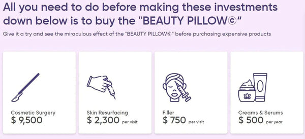 beauty anti-aging pillow
