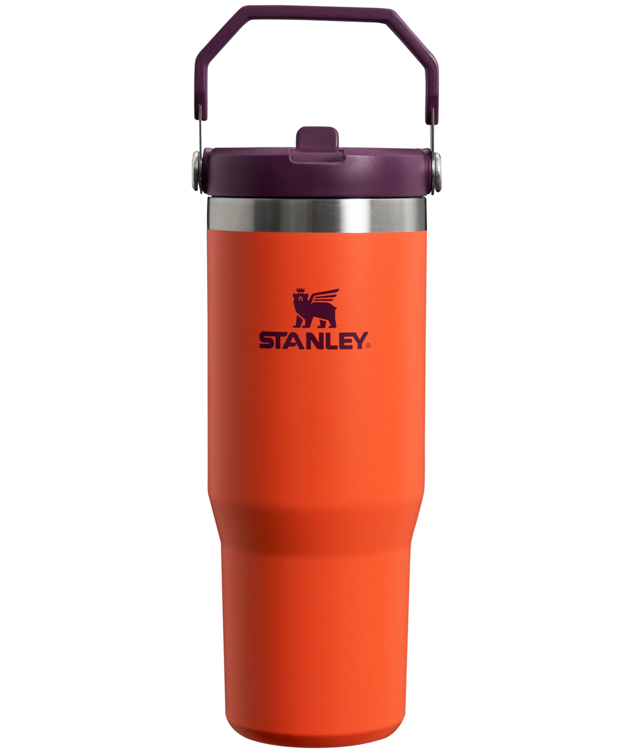 Billede af Stanley - The IceFlowâ¢ Flip Straw termokop, Tigerlily - 0,89 L.