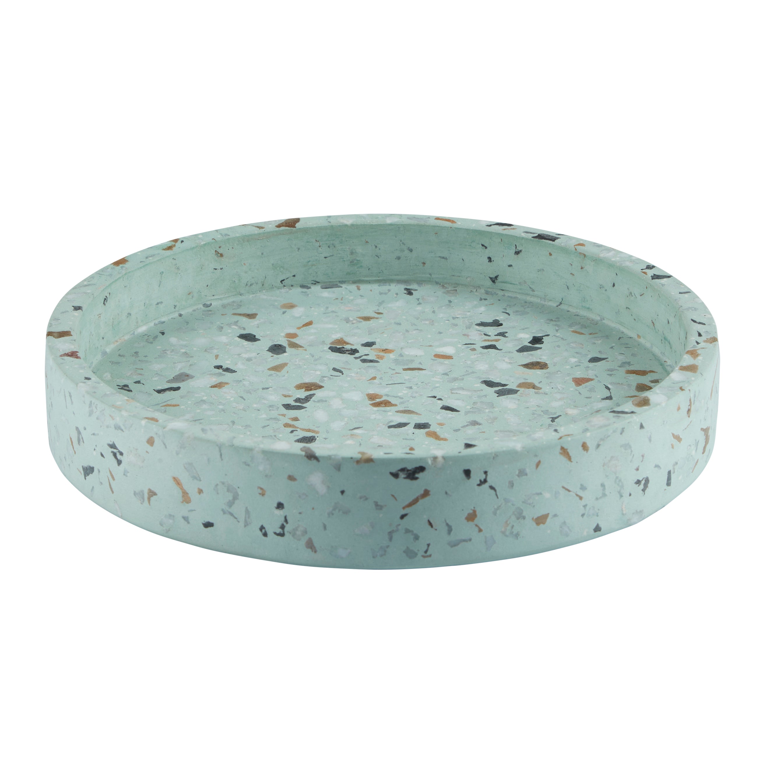 Billede af Bahne Interior - Terrazzo fad, mint - Ø20,5 cm.